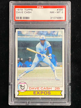 1979 Topps #395 Dave Cash Expos PSA 8 NM-Mint