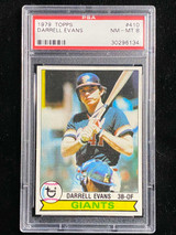 1979 Topps #410 Darrell Evans Giants PSA 8 NM-Mint