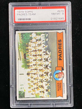 1979 Topps #479 Roger Craig Padres PSA 8 NM-Mint Team Card