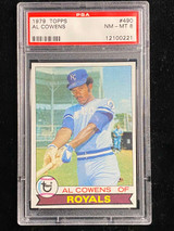 1979 Topps #490 Al Cowens Royals PSA 8 NM-Mint