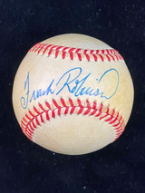 Frank Robinson Baseball PSA/DNA Autograph Signed Orioles Bobby Brown Ball