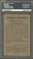 1953 TV & Radio NBC #62 Estelle Parsons PSA 7 NM  #*