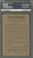 1953 TV & Radio NBC #70 Don Herbert PSA 7 NM  #*