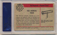 1953 Firefighters  #36  1925 Checical Truck  PSA 6 EX-MT  #*