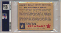 1951 RED MENACE #27  Red Guerrillas In Greece  PSA 4 VG-EX Tan Back  #*