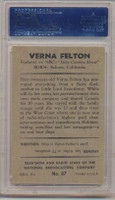 1953 TV & Radio NBC #87 Verna Felton  PSA 8 NM-MT  #*#*