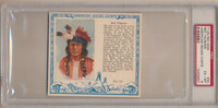1954  RED MAN AMERICAN INDIAN CHIEFS T129 #30 RED THUNDER PSA 6 EX-MT  #*sku33004