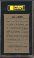 1953 TV & Radio NBC #78 Eli Mintz  SGC 84 NM 7   #*