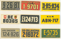 1953 TOPPS LICENSE PLATES SET 75   #*sku21070