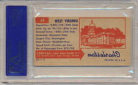 1953 License Plates #68 West Virginia PSA 6 EX-MT  #*