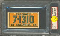 1953 License Plates #6 Colorado PSA 5 EX    #*