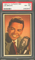 1953 TV & Radio NBC #26 Les Brown PSA 8 NM-MT  #*