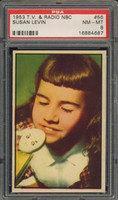 1953 TV & RADIO NBC #56 SUSAN LEVIN PSA 8 NM-MT   #*