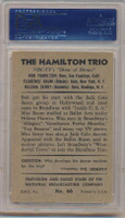 1953 TV & RADIO NBC #66 THE HAMILTON TRIO PSA 7.5  NM+   #*