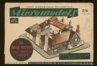 1951 ORIGINAL MICROMODEL THE BULL HOTEL SET ARC XV  #*