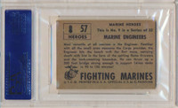 1953 FIGHTING MARINES #57 MARINE ENGINEERS ... PSA 5 EX   #*#