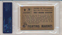 1953 FIGHTING MARINES #79 FIRST MARINE AVIATION PSA 5 EX   #*