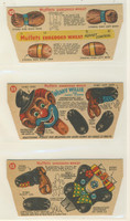 1951 Muffetts Shredded Wheat Dancing Circus Puppets Set (20) F279 a   #*sku3166