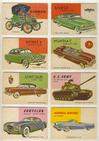 1954 Topps World On Wheels Set 160  With #7 Variation   #*