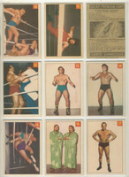 1954-55 Parthurst Wrestling Set 75 With 6 Lucky Premium Cards Total 81 Cards  #*