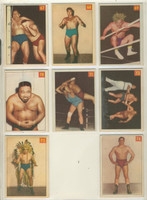 1954-55 Parthurst Wrestling Set 75 With 6 Lucky Premium Cards Total 81 Cards  #*