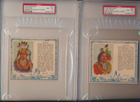 1954 Red Man Tobacco T129 American Indians Chiefs Set 40 PSA Graded  GPA 7.00 NM  #*