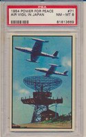 1954 Power For Peace #71 Air Vigil In Japan PSA 8 NM-MT   #*#