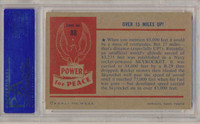 1954 Power For Peace #88 Over 15 Miles Up! PSA 7 NM   #*