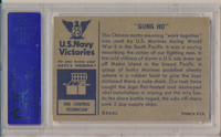 1954 U.S. NAVAL VICTORIES #25 GUNG HO PSA 6 EX-MT   #*