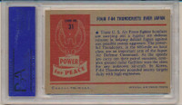 1954 Power For Peace #31 Four F-84  PSA 7 NM   #*