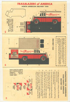 1956 Nabisco F279-19 Trailblazers Of America North American Van Lines  Lot 12 of 27  #*sku1486