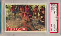 1956 Davy Crockett (Orange) #31  Fists Flying PSA 6 EX-MT  #*