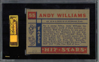 1957 Hit Stars  #55  Andy Williams  SGC  80   EX/NM  6   #*