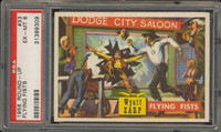 1956 Round-Up #33 Flying Fists  PSA 6 EX-MT   #*