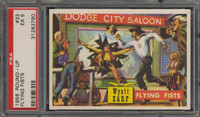1956 Round-Up #33 Flying Fists  PSA 5 EX   #*