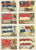 1956 Topps Flags Of The World Set (80) Low Grade  #*