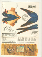 1958 Nabisco F275-4 Fold A Birds Lot 3 of 8   #*