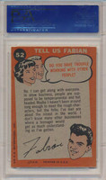 1959 FABIAN #52 FABIAN AT SCHOOL PSA 9 MINT  #*