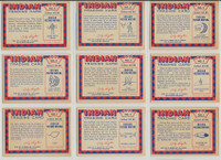 1959 Fleer Indians Set 80 Plus 2 Variations(HIGH GRADE SET)   #*sku6763