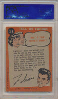 1959 Fabian #11 Fabian At Play PSA 8 NM-MT  #*