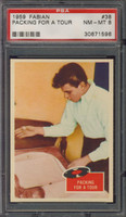 1959 Fabian #38 Packing For A Tour PSA 8 NM-MT  #*