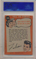 1959 Fabian #38 Packing For A Tour PSA 8 NM-MT  #*