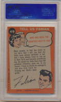 1959 Fabian #49 Playing Back A Record PSA 8 NM-MT  #*
