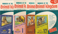 1959 Wonders Of The Animal Kingdom 21 Different Packs, Book, Slip Cover  #*