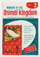 1959 Wonders Of The Animal Kingdom Stickers (Made In Mexico) 40/50   #*