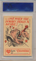 1960 FUNNY VALENTINES #31A WHEN I'M WITH YOU.... PSA 8 NM-MT   #*