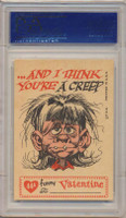 1960 FUNNY VALENTINES #44A I'M A MAN WHO... PSA 7 NM   #*