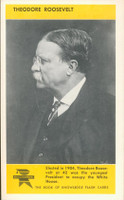 1960 ED-U-CARD THEODORE ROOSEVELT  #*sku29064