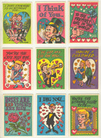 1959 Topps Funny Valentines 1st Series Set (66) #1 Set   #*