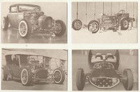 1960 Exhibts Cards Dragsters And Hot Rods Set 32 #*